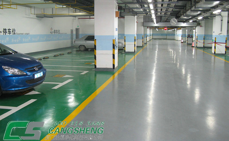 停車場地面使用地坪漆的必要性 滄晟停車場環氧地坪漆