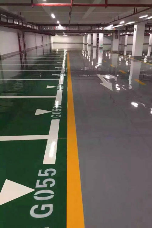 環氧樹脂地坪漆在熱熔劃線出現的常見問題解決